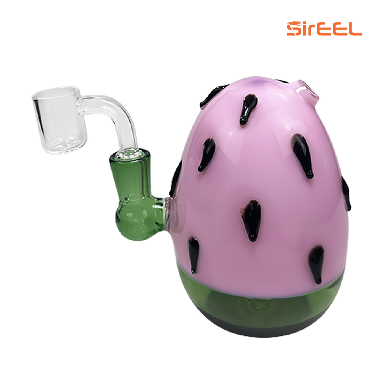 Photograph of product: WATERMELON SHAPE RIG 14MM QUARTZ BANGER