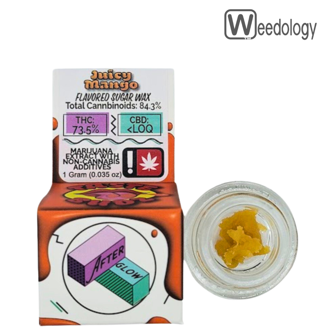 Photograph of product: After Glow 1g JUICY MANGO FLAV-Sugar Wax