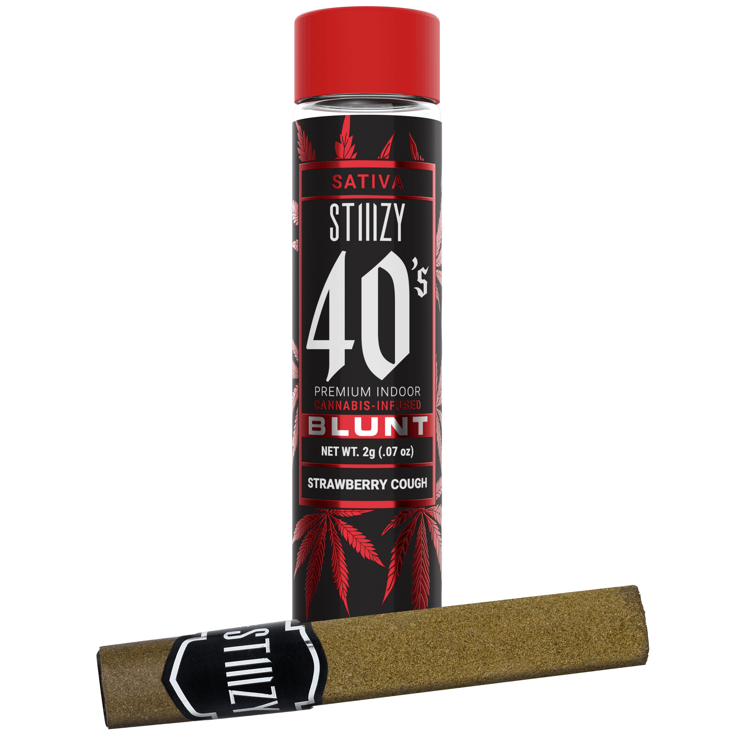 Photograph of product: STRAWBERRY COUGH - 40s BLUNT 2G