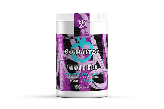 Photograph of product: PR | Banana Nectar | .8g x 5 | Infused | SnoWhitez