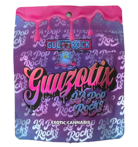 Photograph of product: AU GuuZotix: LA Pop Rocks Prepackaged 3.5G