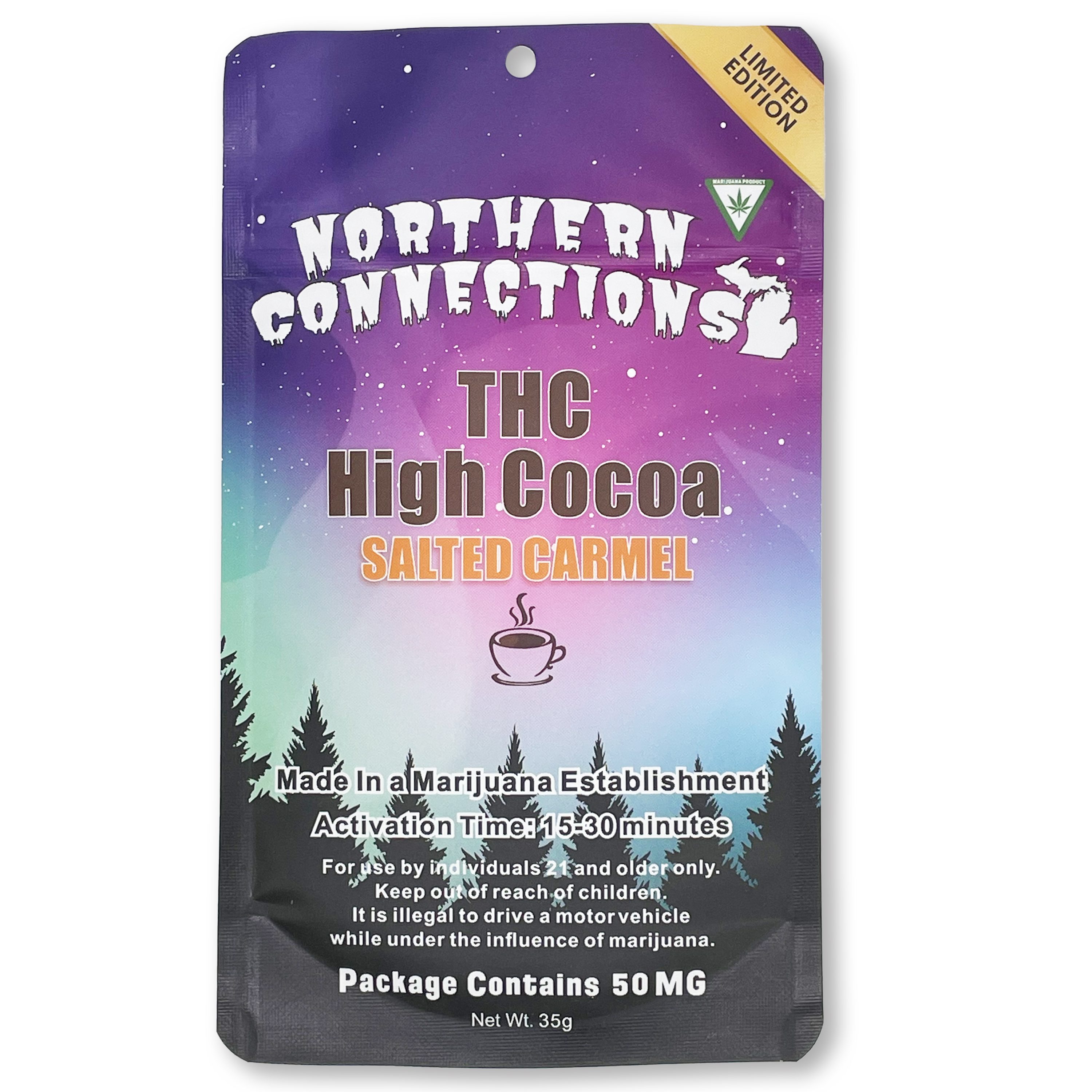 Photograph of product: Northern Connections - High Cappuccino Salted Caramel Mix - 50mg