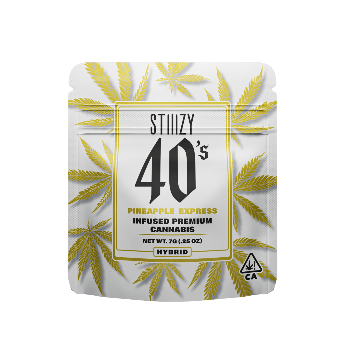 Photograph of product: 1/4 oz Pineapple Express (Hybrid) Stiiizy 40's Infused Flower $49