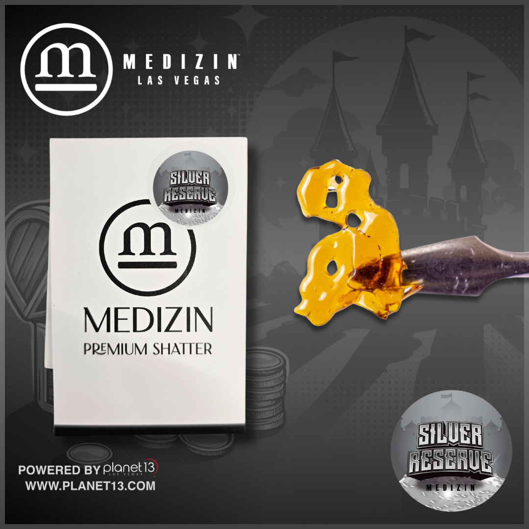 Photograph of product: Silver Reserve Shatter | 0.5g