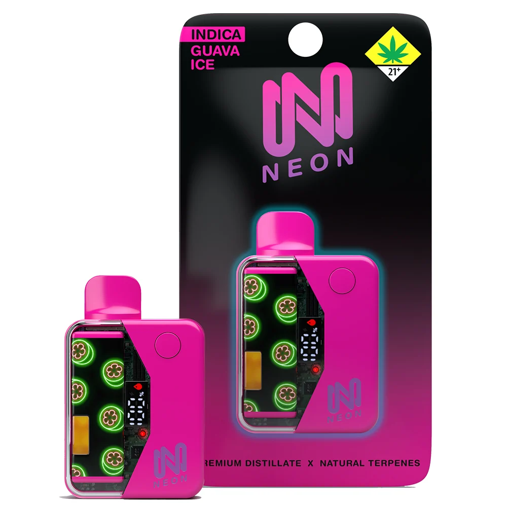 Photograph of product: Neon - Guava Ice (I) - Vape - Dist Dispo - 1g