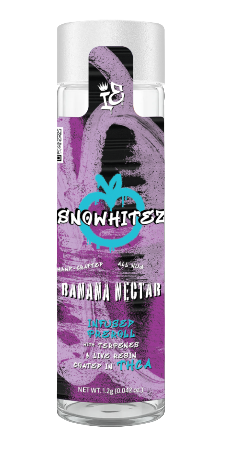 Photograph of Product: PR | Banana Nectar |  1.2g x 1 | Infused | SnoWhitez