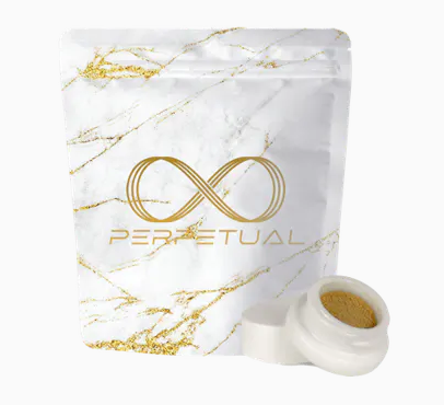 Photograph of product: Perpetual Gold Dust Ice Water au chocolat