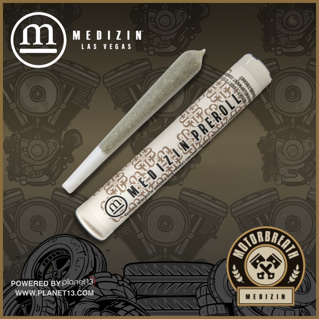 Photograph of product: Motorbreath 1g Preroll
