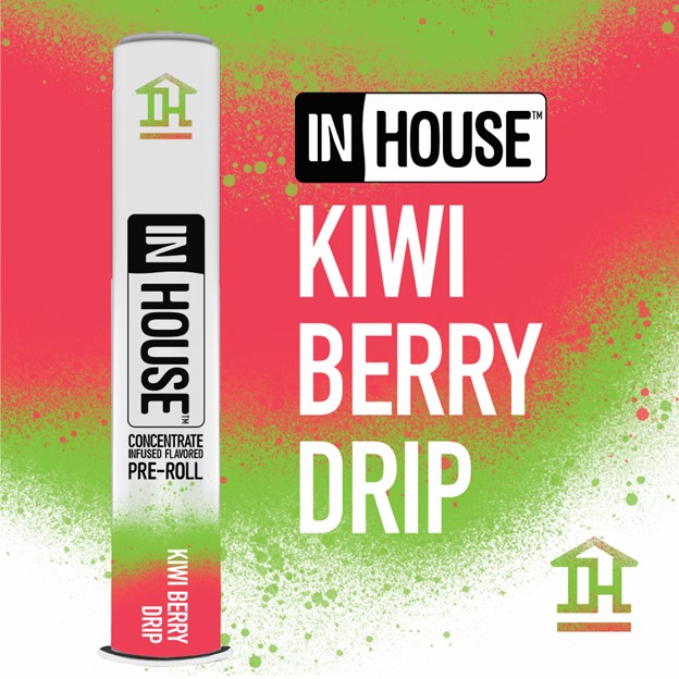 Photograph of product: Kiwi Berry Drip Infused Pre-Roll