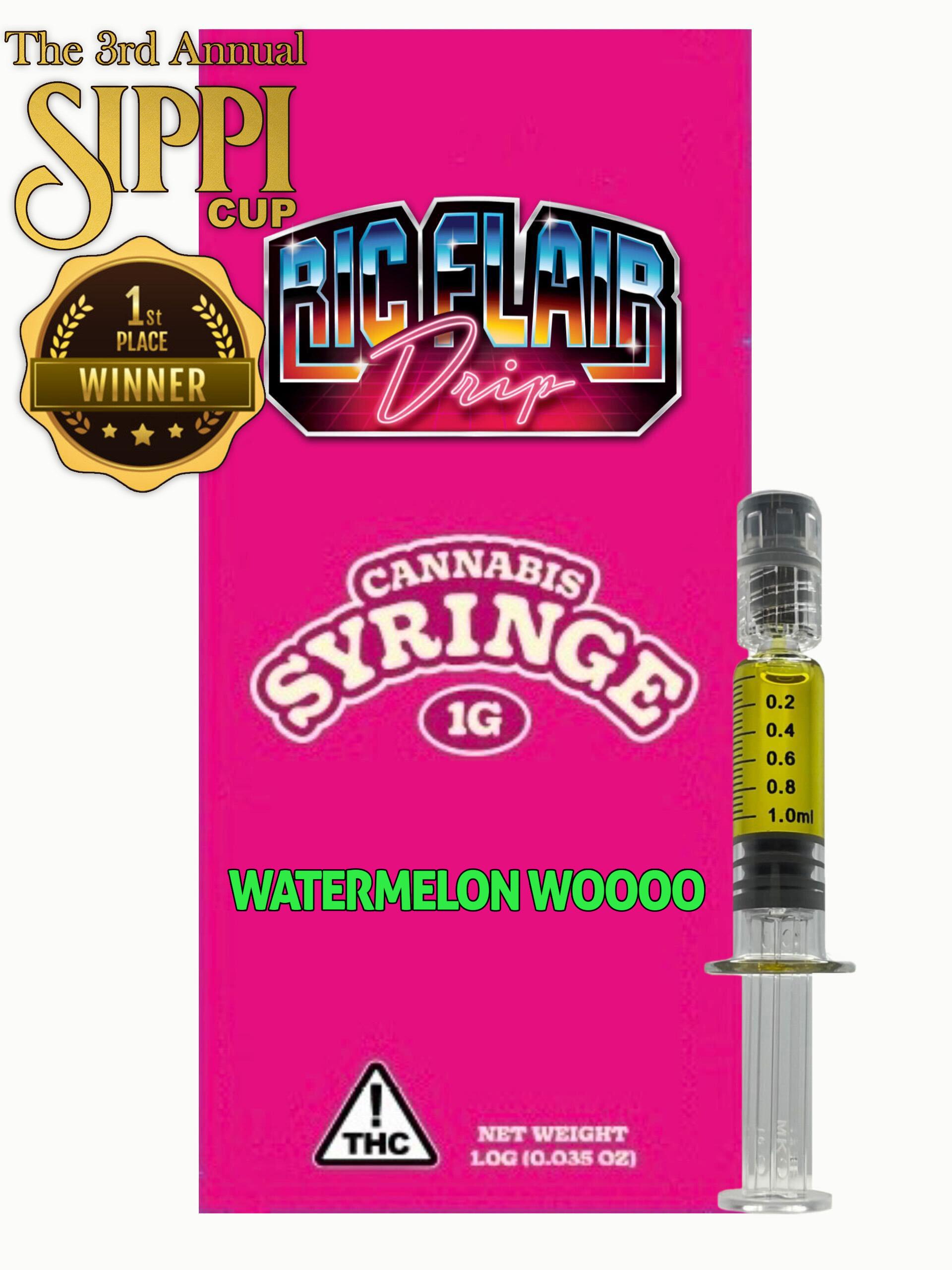 Photograph of product: Ric Flair Drip | 1g | Watermelon Woo | Syringe