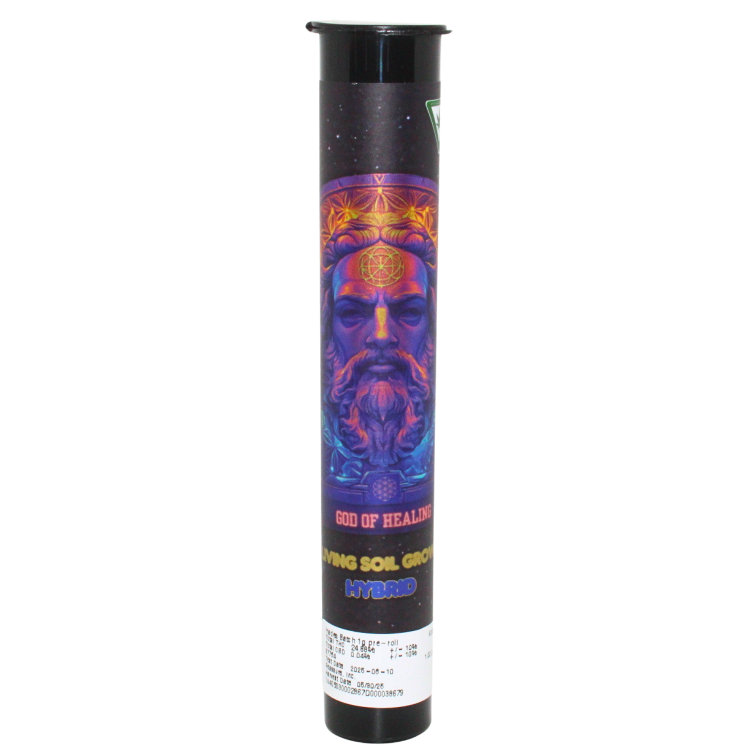 Photograph of product: APOLLO ORGANICS HADES BATCH PREROLL REC