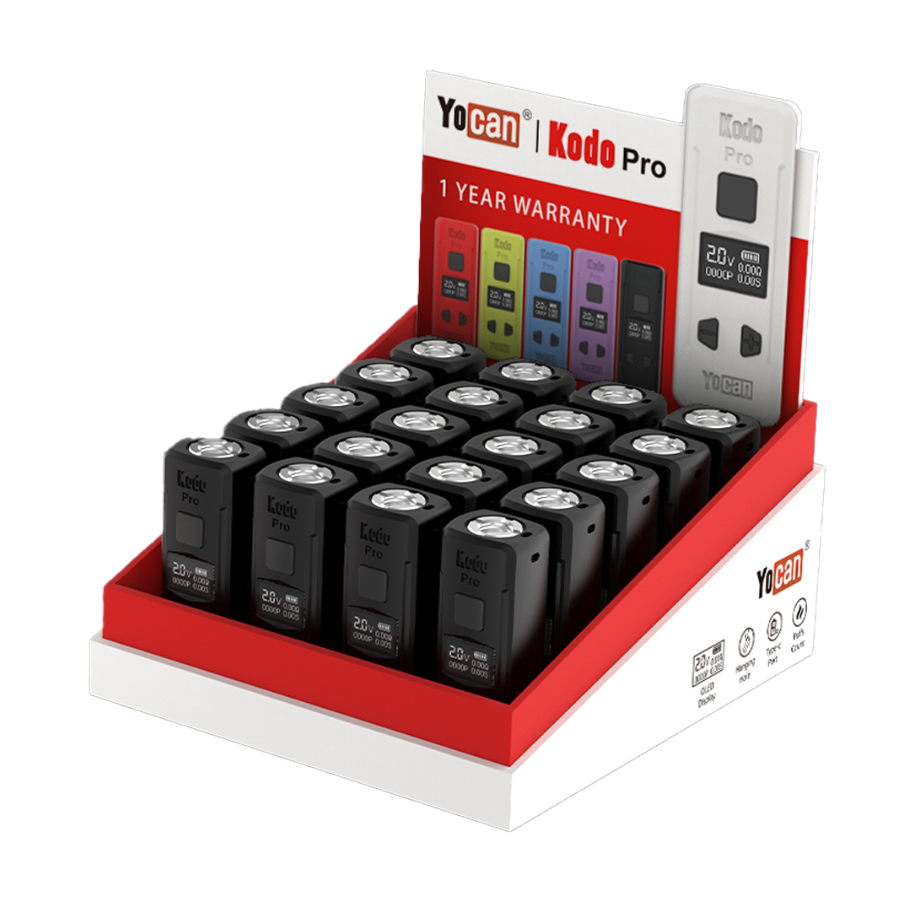 Photograph of product: Yocan Kodo Pro | 510 Battery