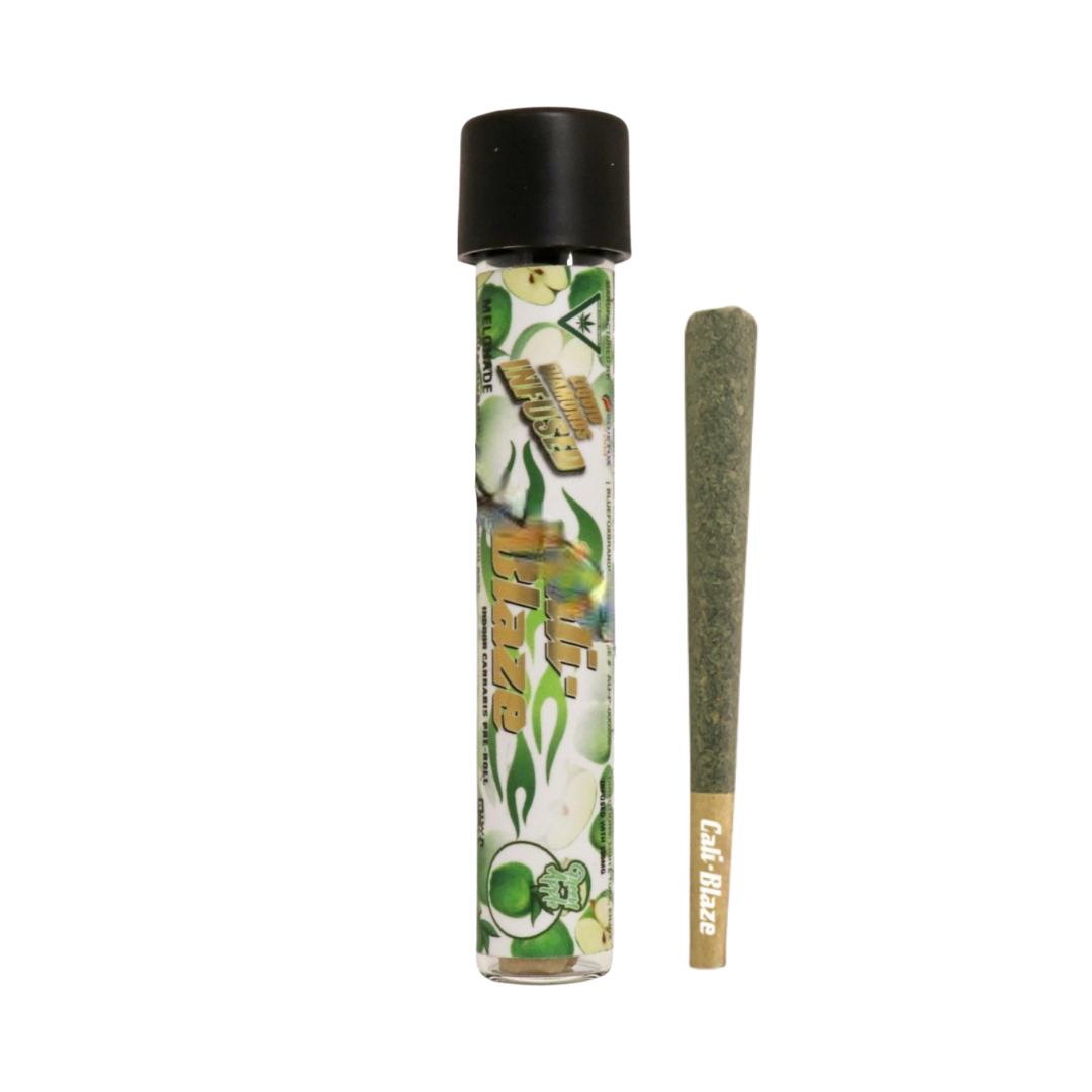 Photograph of product: Cali-Blaze | Green Apple Infused Pre-Roll | 1.2g