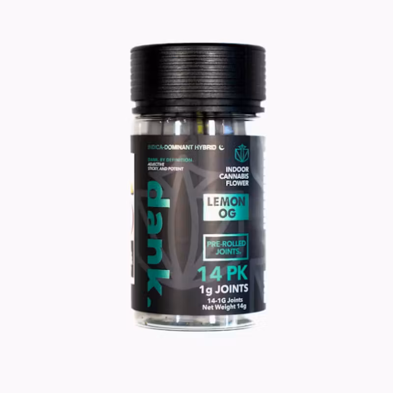 Photograph of product: Dank | Lemon OG | 14ct | 14g (1per)