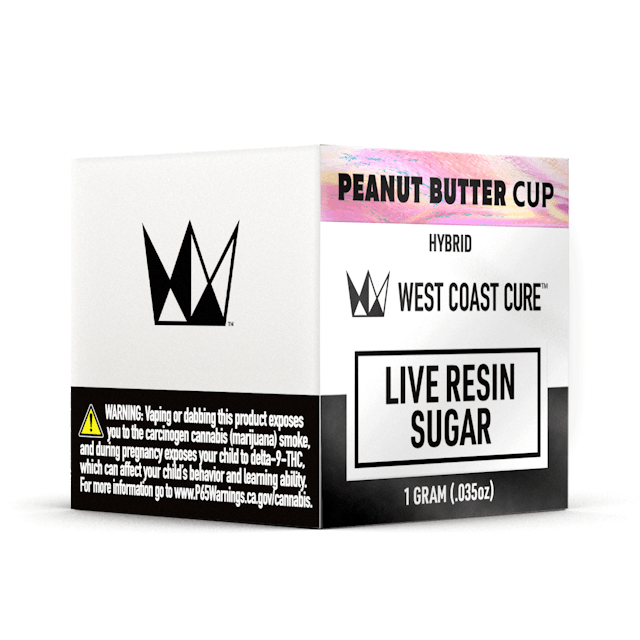 Photograph of product: Peanut Butter Cup - WCC 1g Live Resin Sugar - 
