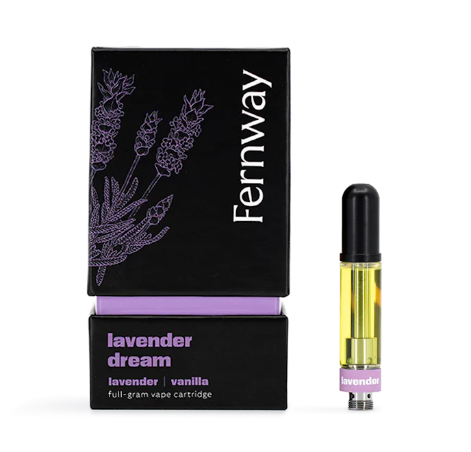 Photograph of product: Distillate Cartridge - Lavender Dream- Fernway - REC