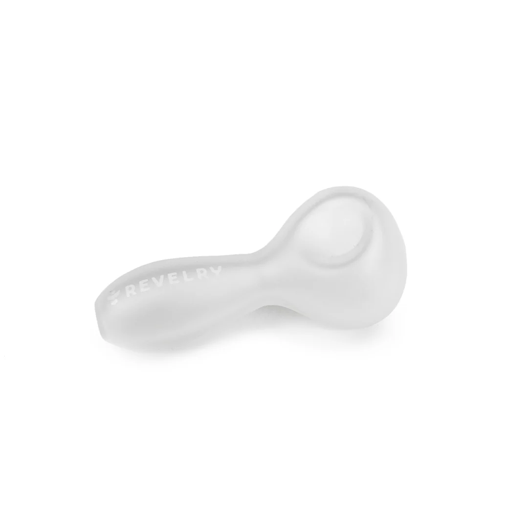 Photograph of product: Spoon Pipe - Frosted Clear