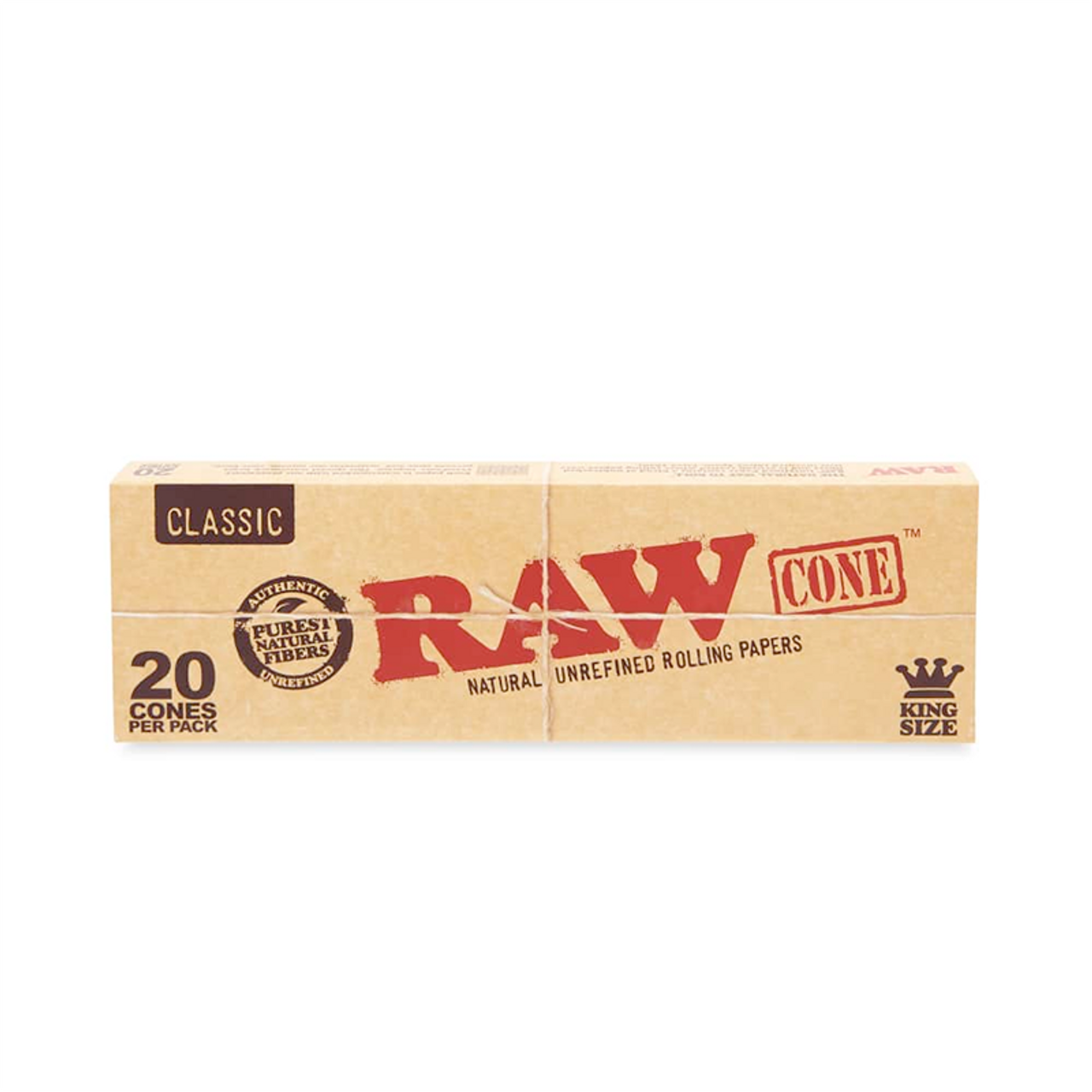 Photograph of product: Raw | Classic - King (109Mm/26Mm) Cones 20pk