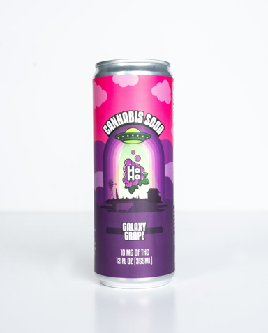Photograph of product: Grape Soda 100mg 12oz