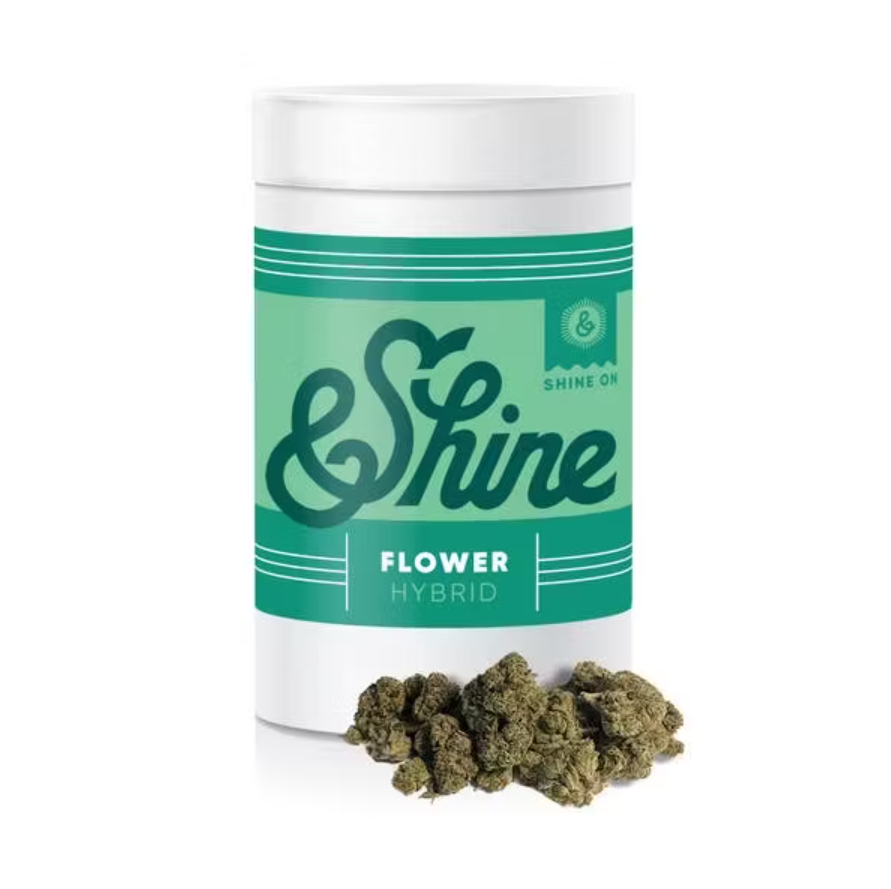 Photograph of product: &SHINE Berry Butane 1/4 Mixed Buds - 7g