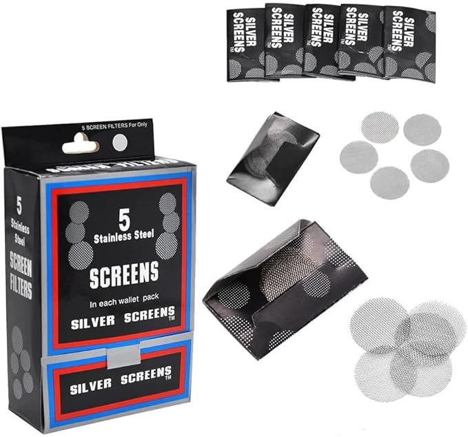 Photograph of product: Metal Pipe Screens 5pk