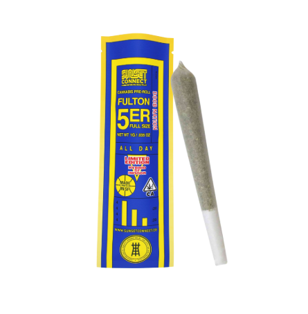 Photograph of product: DOOB NATION 1G FULTON 5ER INDOOR PREROLL
