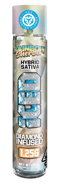 Photograph of product: Rainbow Sherbet Infused 1.25g - 