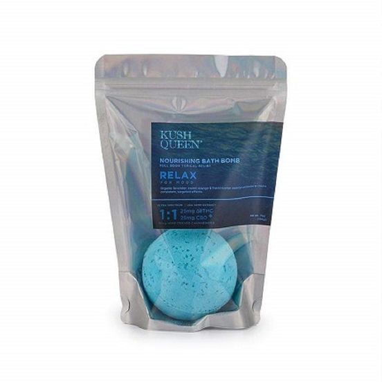 Photograph of product: Relax Mood Bath Bomb 1:1 50mg - 