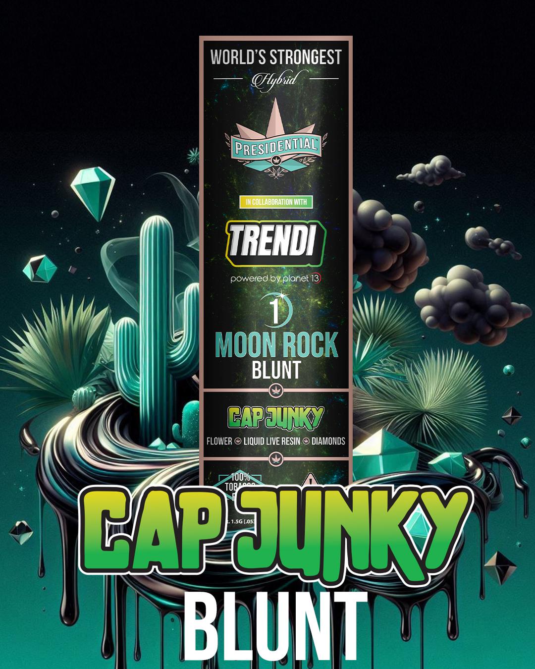 Photograph of product: Cap Junky Moonrock Infused Blunt