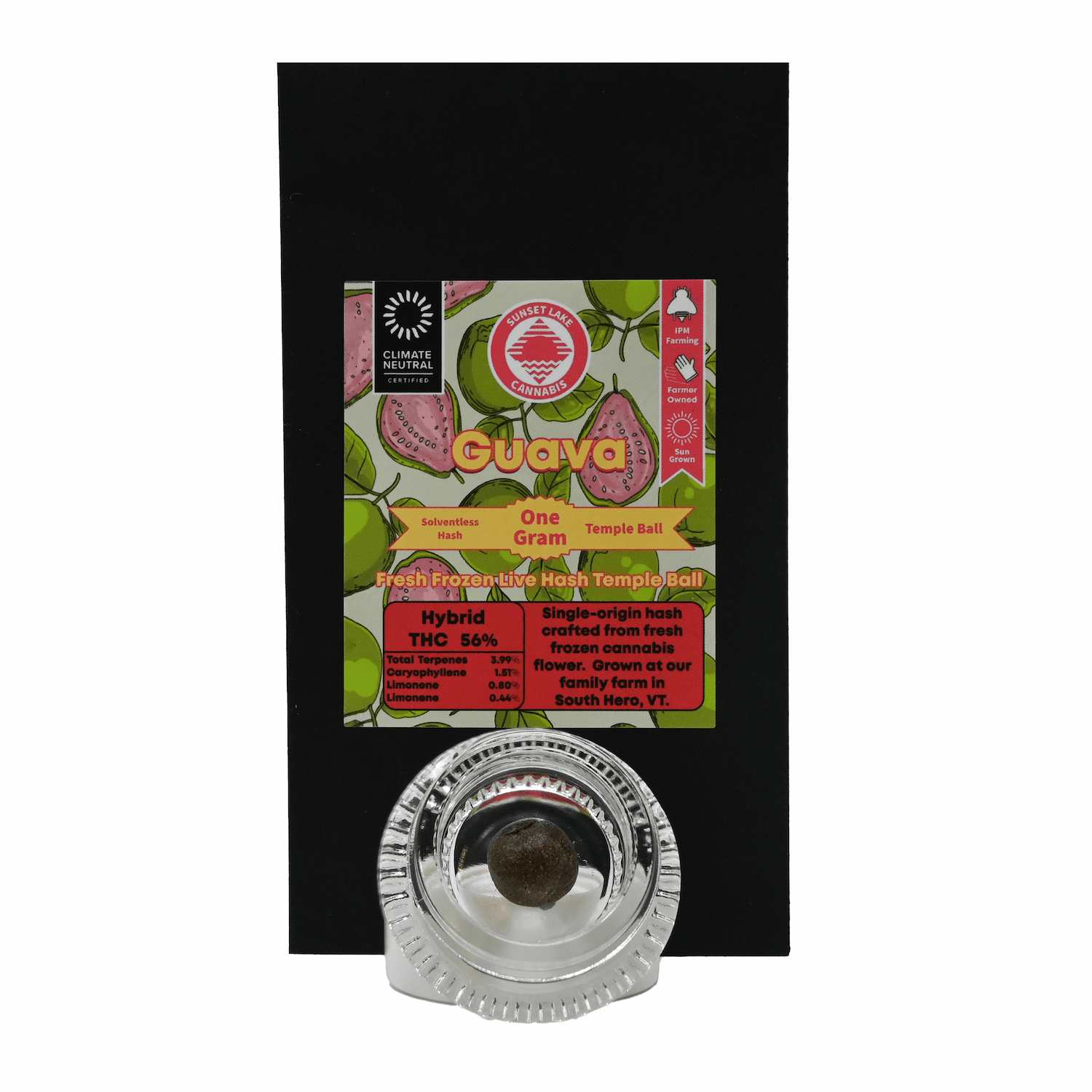 Photograph of product: Sunset Lake Temple Ball Guava