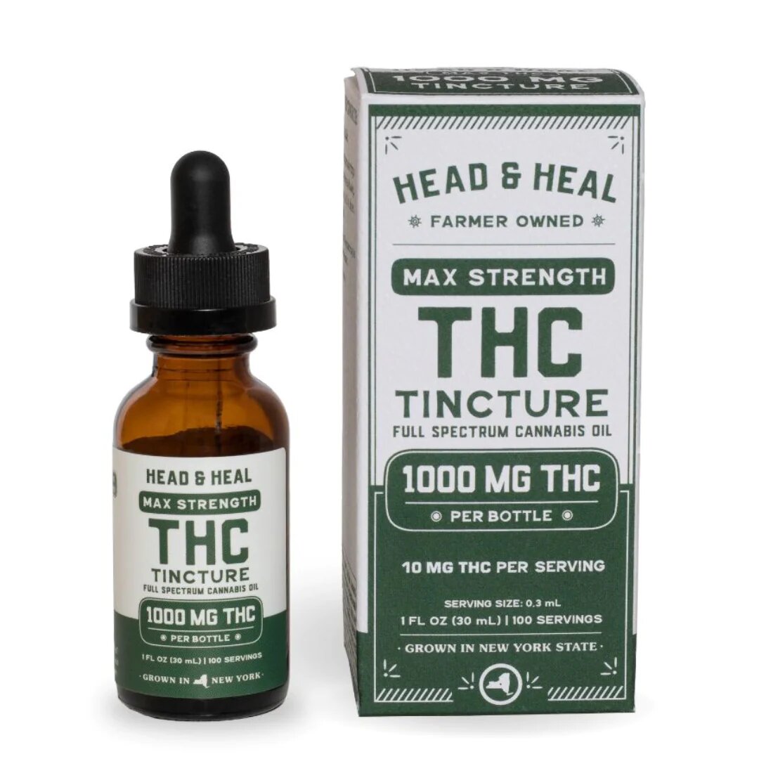 Photograph of product: Head & Heal - Max Strength - Tincture - 1000 mg