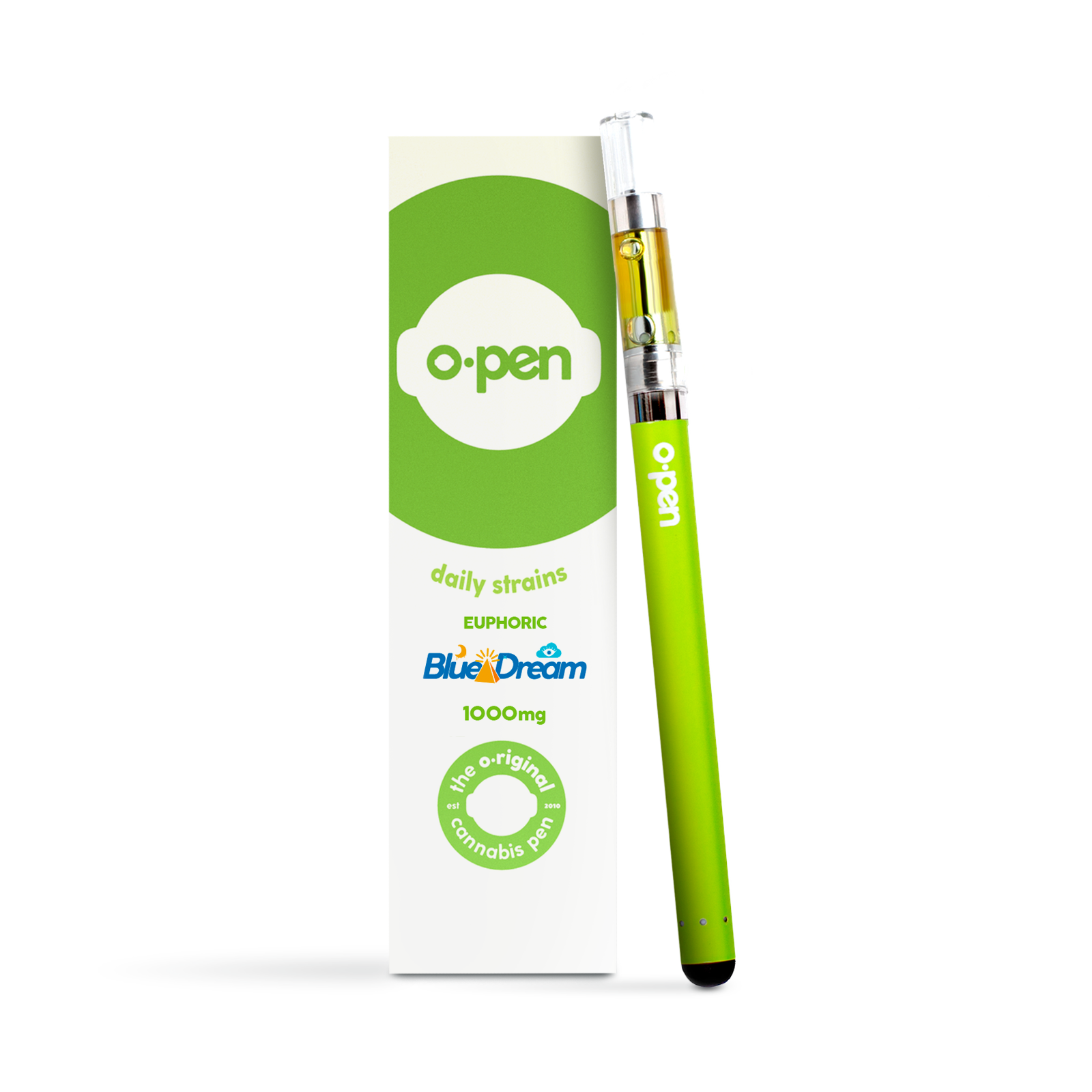 Photograph of product: Daily Strains Blue Dream Euphoric Cartridge | 1g