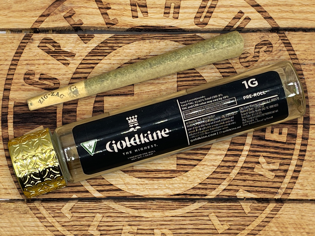 Photograph of product: Goldkine | Dante's Inferno Pre Roll