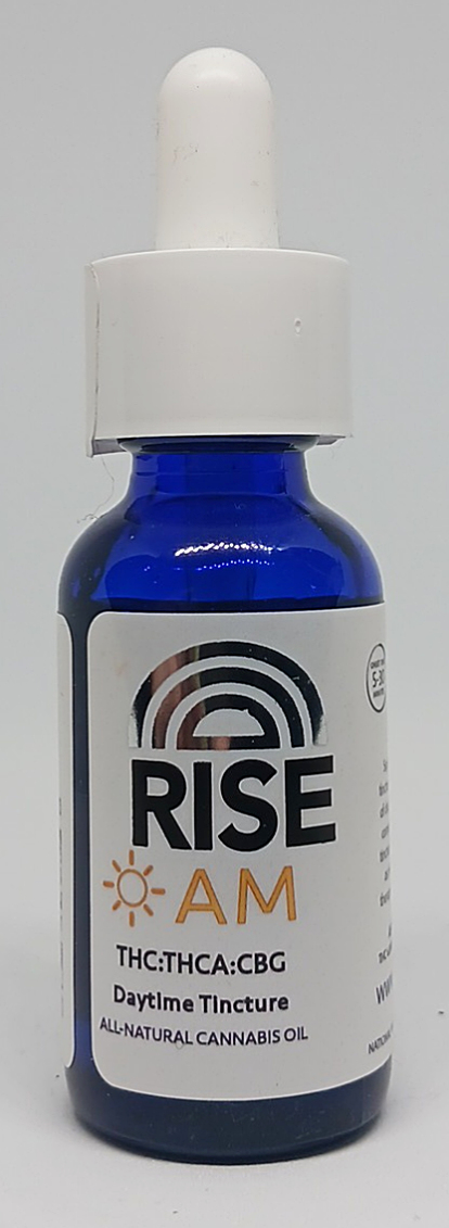 Photograph of product: Am Thc Tincture | 600mg | Rise