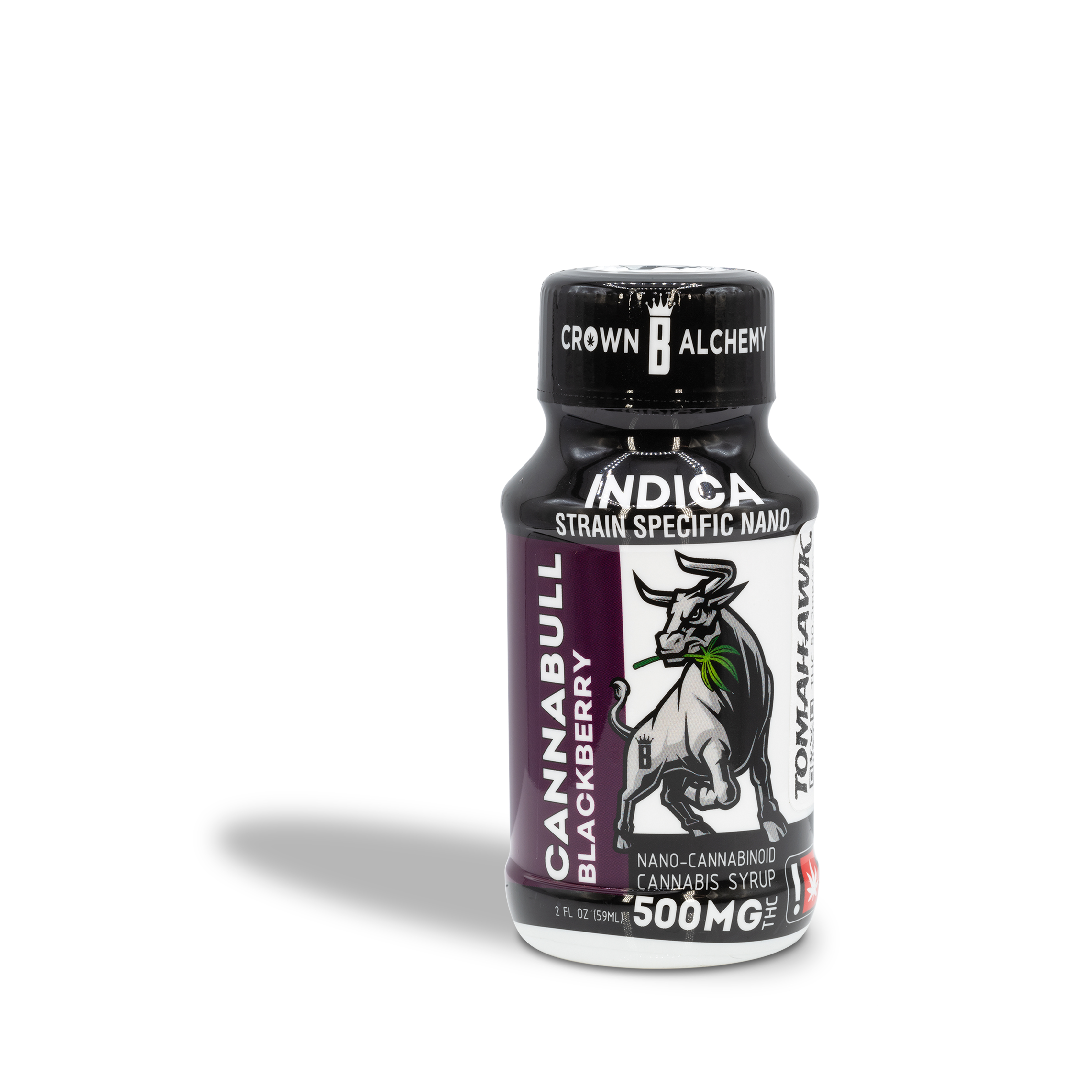 Photograph of product: Cannabull - Blackberry Nano Syrup - 2oz