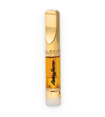 Photograph of product: Natty Rems | 1g Cart | Gold Tip | Banana Punch | I