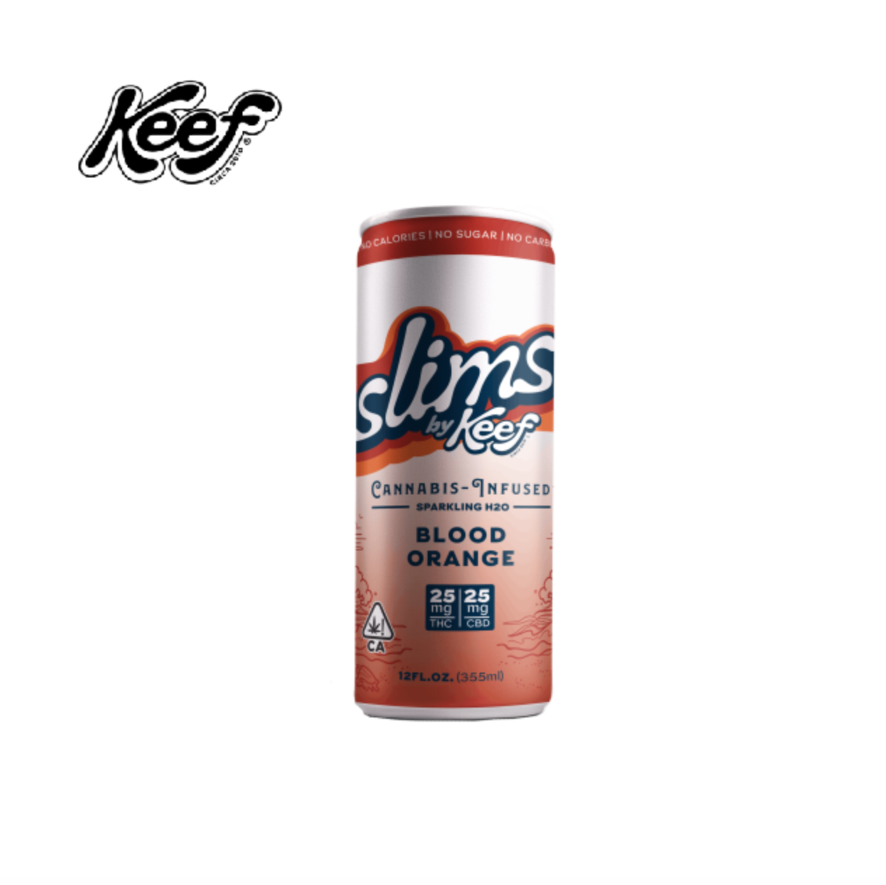 Photograph of product: 1:1 BLOOD ORANGE 50MG THC:CBD SLIMS SINGLE