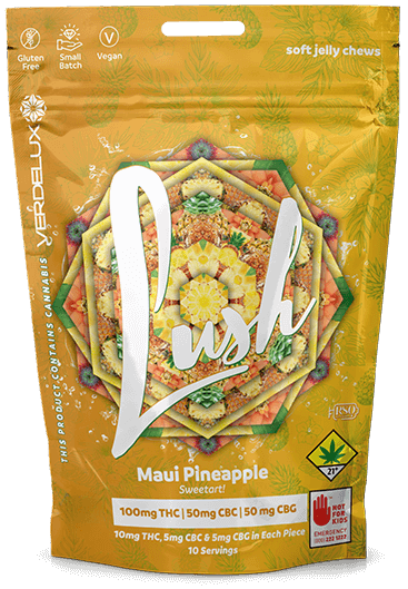 Photograph of product: Maui Pineapple CBC + CBG [DOH] Lush - by Verdelux