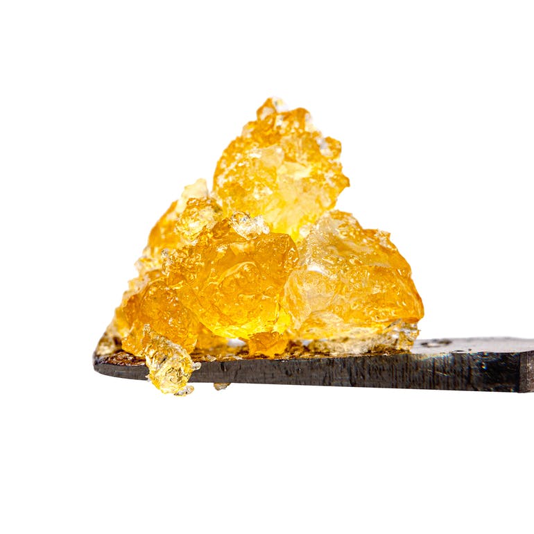 Photograph of product: West Coast Cure - 1g Live Resin Diamonds - Sour Berry Punch