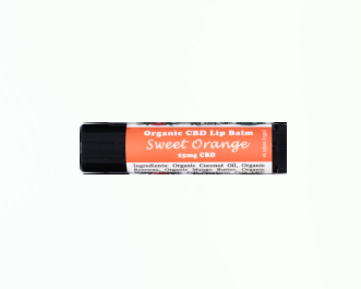 Photograph of product: Healing Rose | Sweet Orange CBD Lip Balm