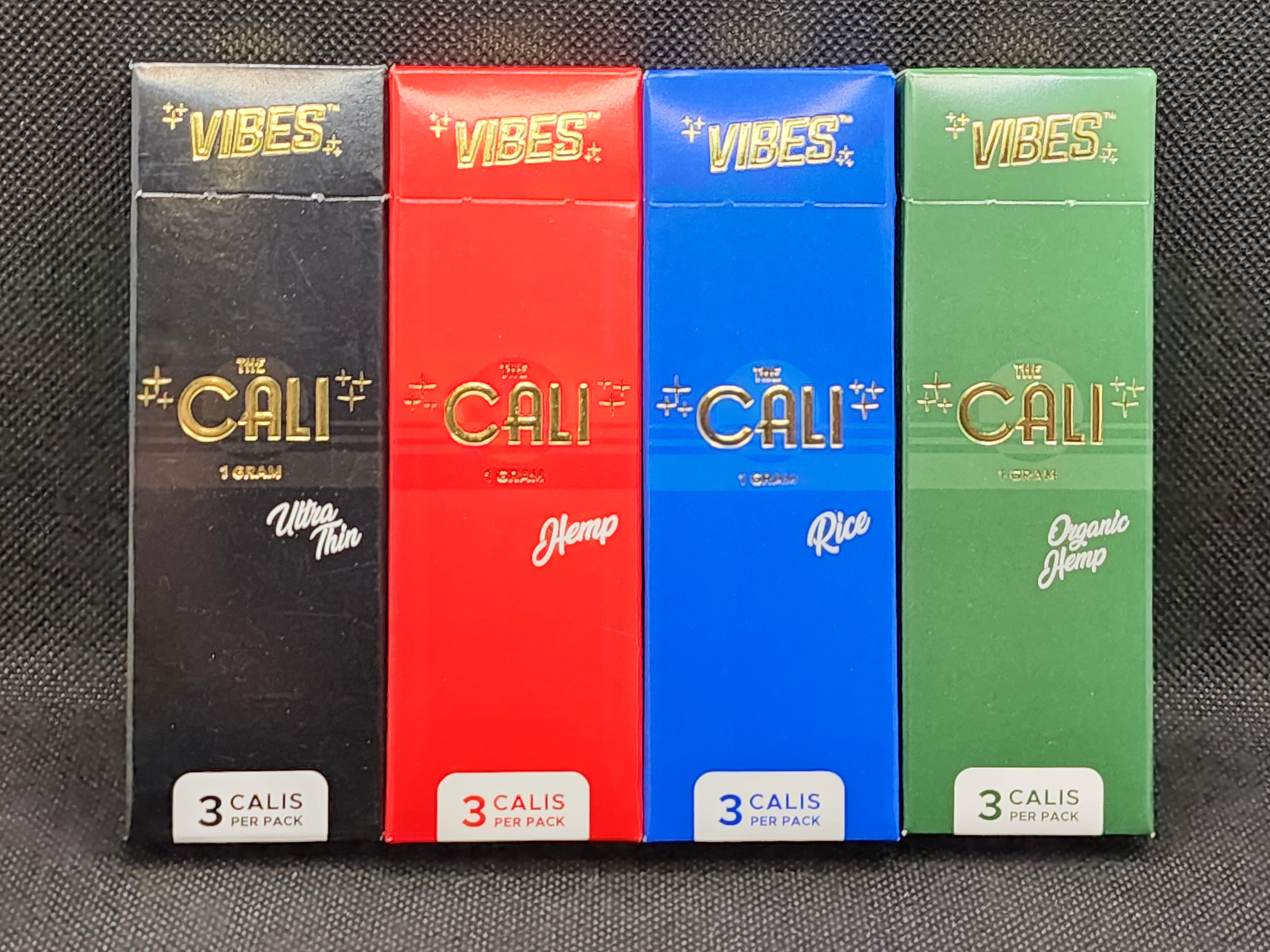 Photograph of product: Vibes The Cali 3pk Ultra Thin Cones