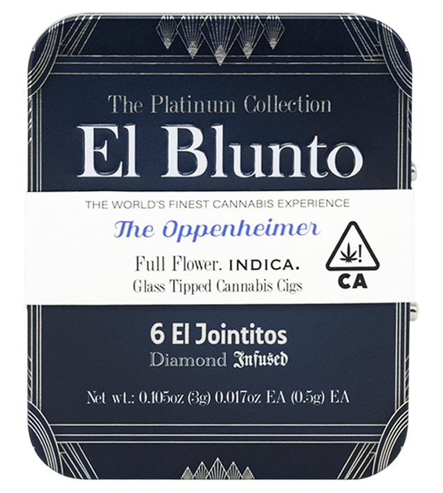 Photograph of product: Albert Einstone's | El Blunto | The Oppenheimer | 3G 6PK Jointitios