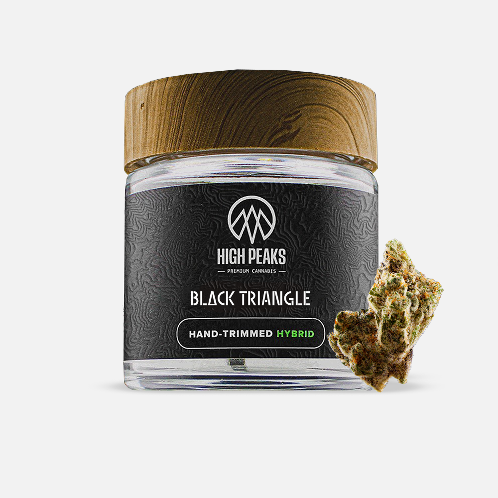 Photograph of product: High Peaks Black Triangle 3.5g