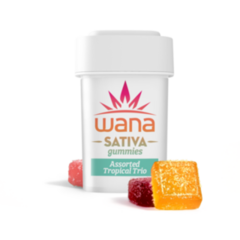 Photograph of product: Classic Gummies - Assorted Tropical Trio (S) (100mg)