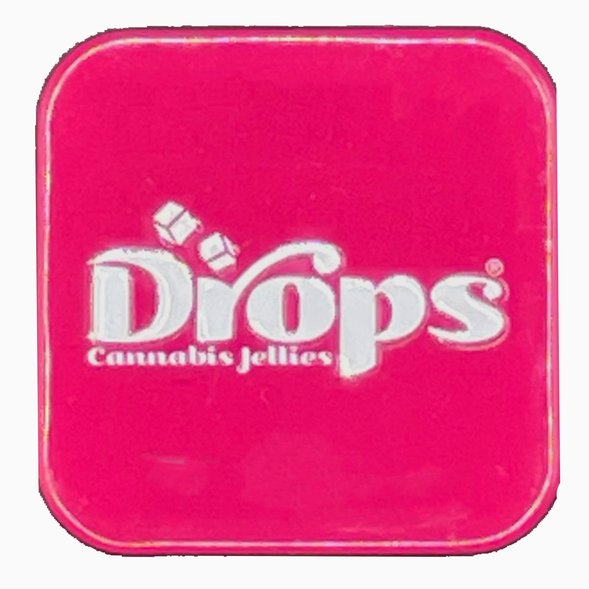 Photograph of product: Drops Singles Raspberry 2:1 thc