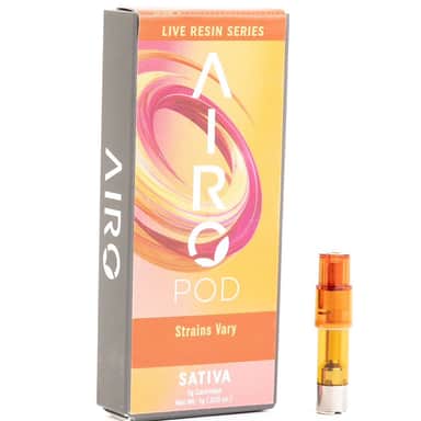 Photograph of product: Airo | Live Resin Vape | Summer Sunset 1g