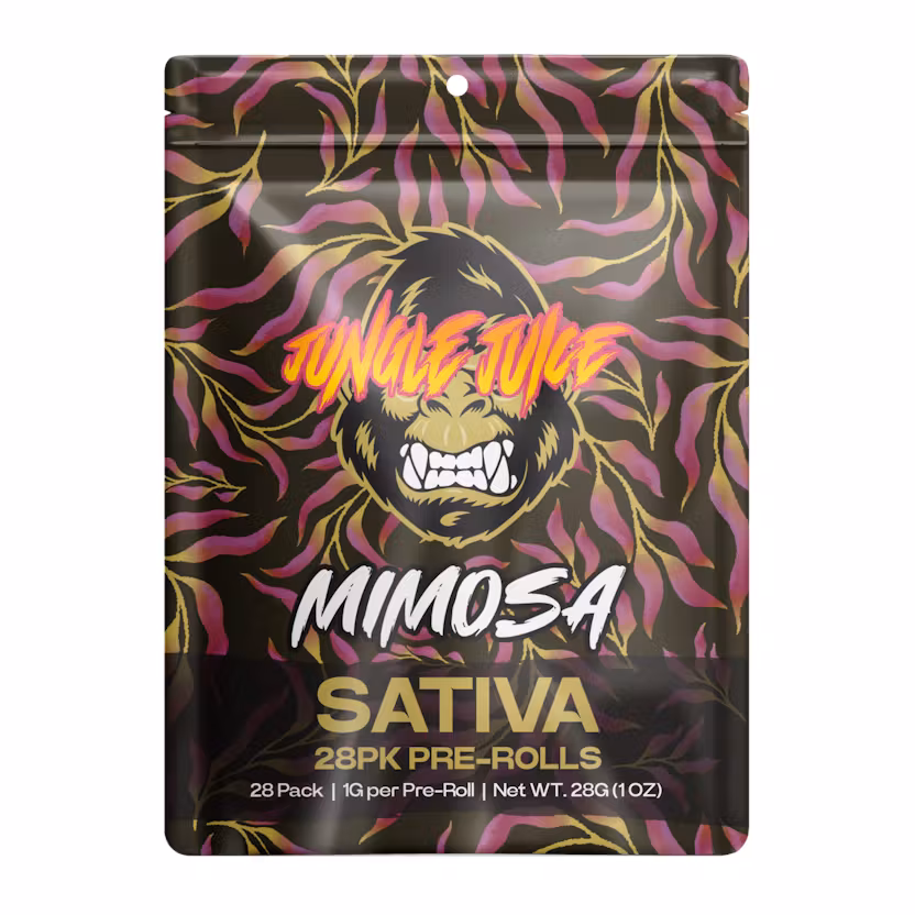 Photograph of product: Jungle Juice - 28pk 1g Prerolls - (28g) - Oui'd - **MIMOSA** (2/$80)