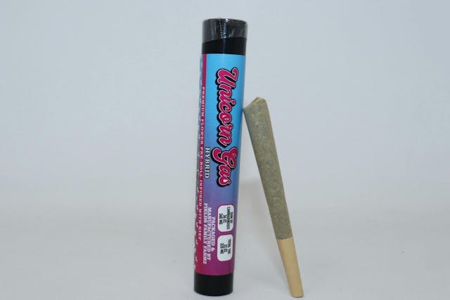 Photograph of product: 1G Unicorn Gas Infused Preroll - 