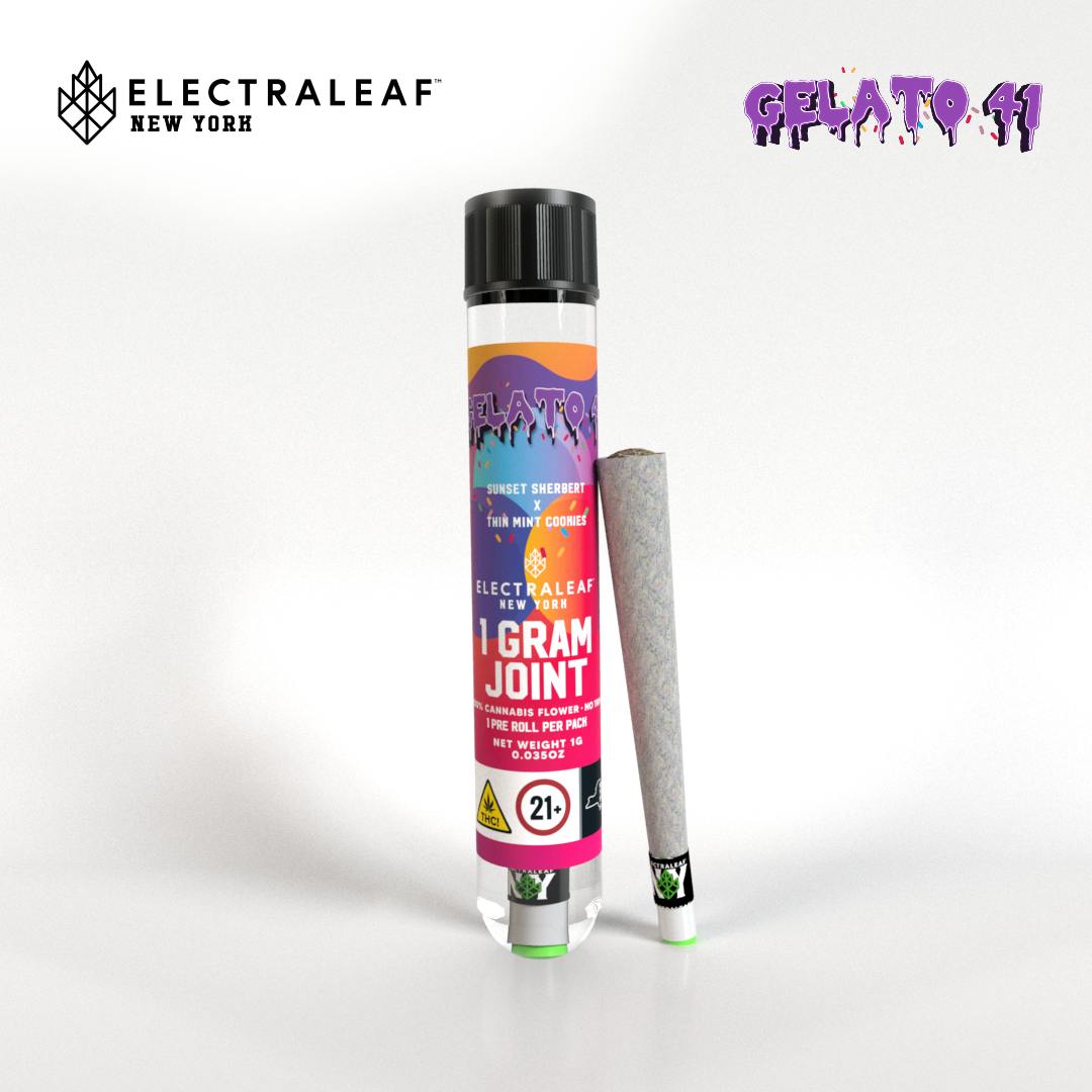 Photograph of product: Electraleaf | Gelato 41 | Pre-Roll | 1g