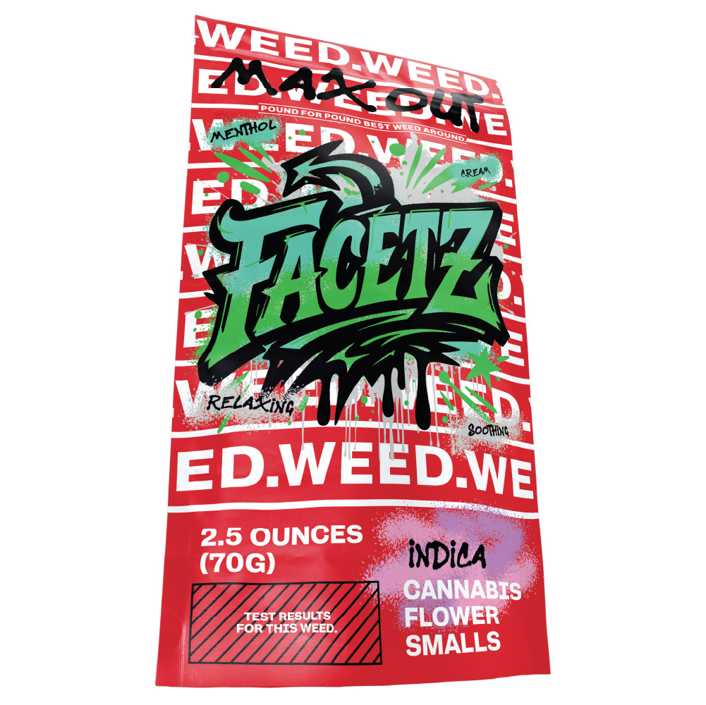 Photograph of product: Facetz | Premium Oui'd. | 2.5oz MAX OUT - 70.0g